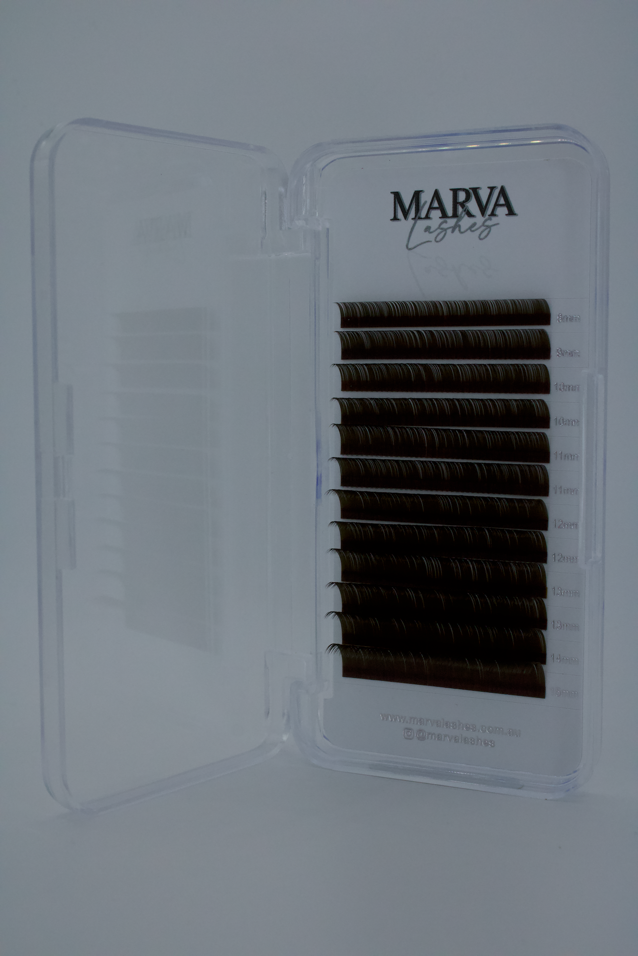 BROWN CLASSIC INDIVIDUAL MIXED TRAY LASHES 0.10 & 0.15