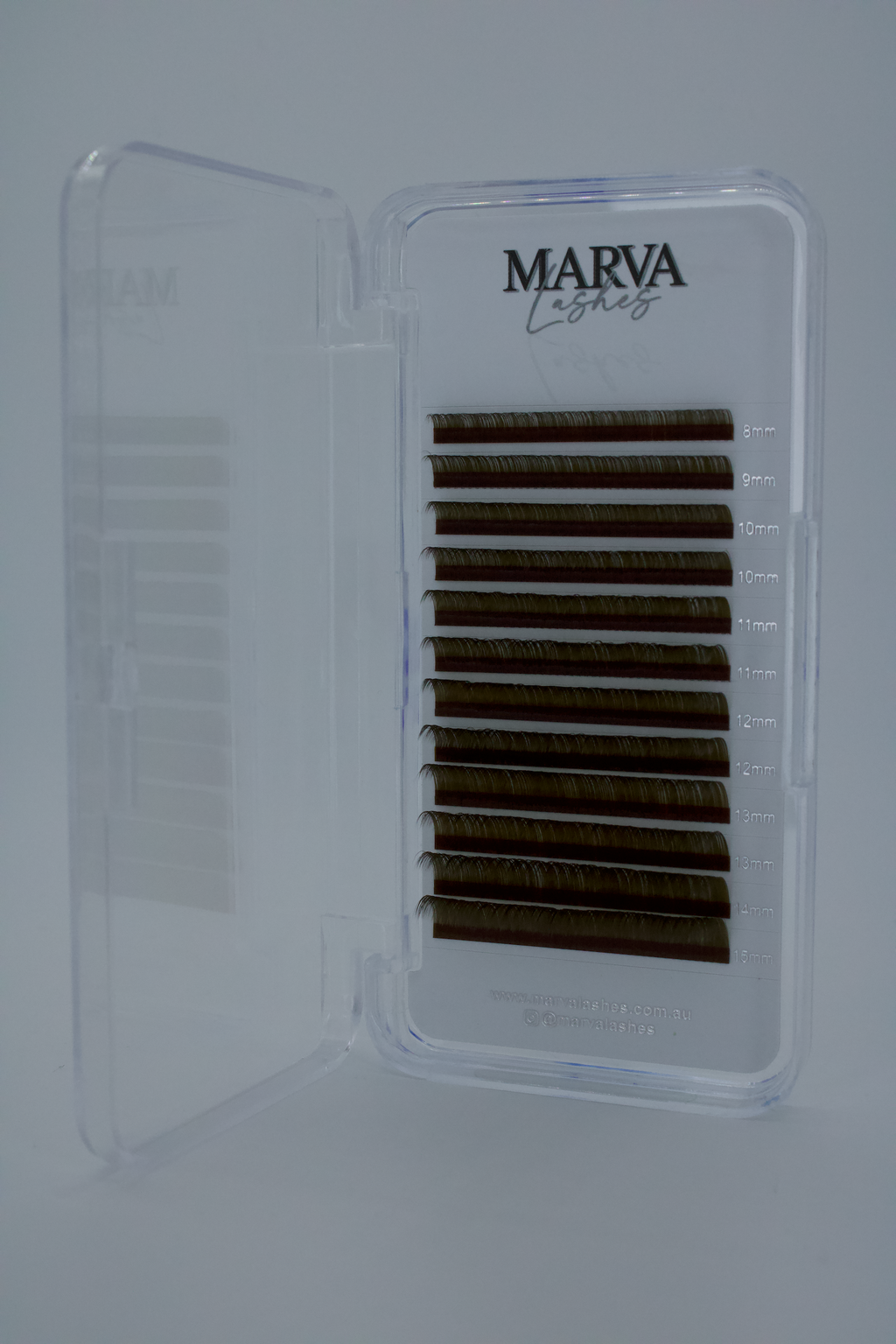 BROWN VOLUME LASHES MIXED TRAY 0.03, 0.05 & 0.07