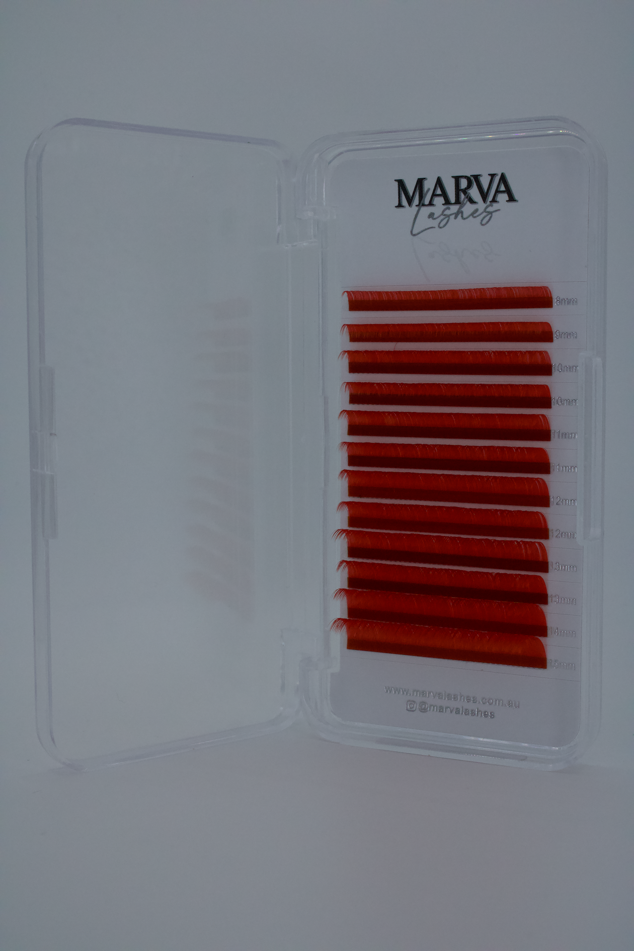 COLOURED VOLUME LASHES MIXED TRAY 0.05