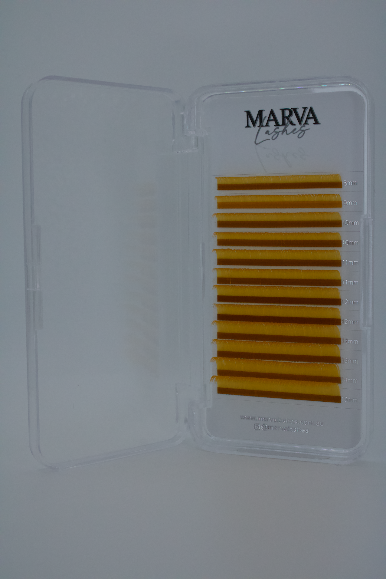 COLOURED VOLUME LASHES MIXED TRAY 0.05