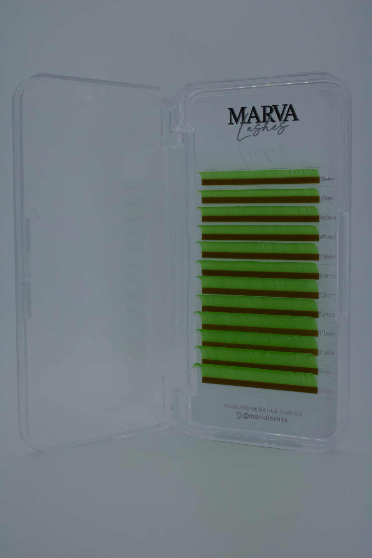 COLOURED VOLUME LASHES MIXED TRAY 0.05