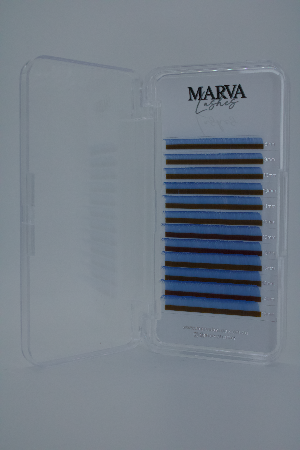 COLOURED VOLUME LASHES MIXED TRAY 0.05