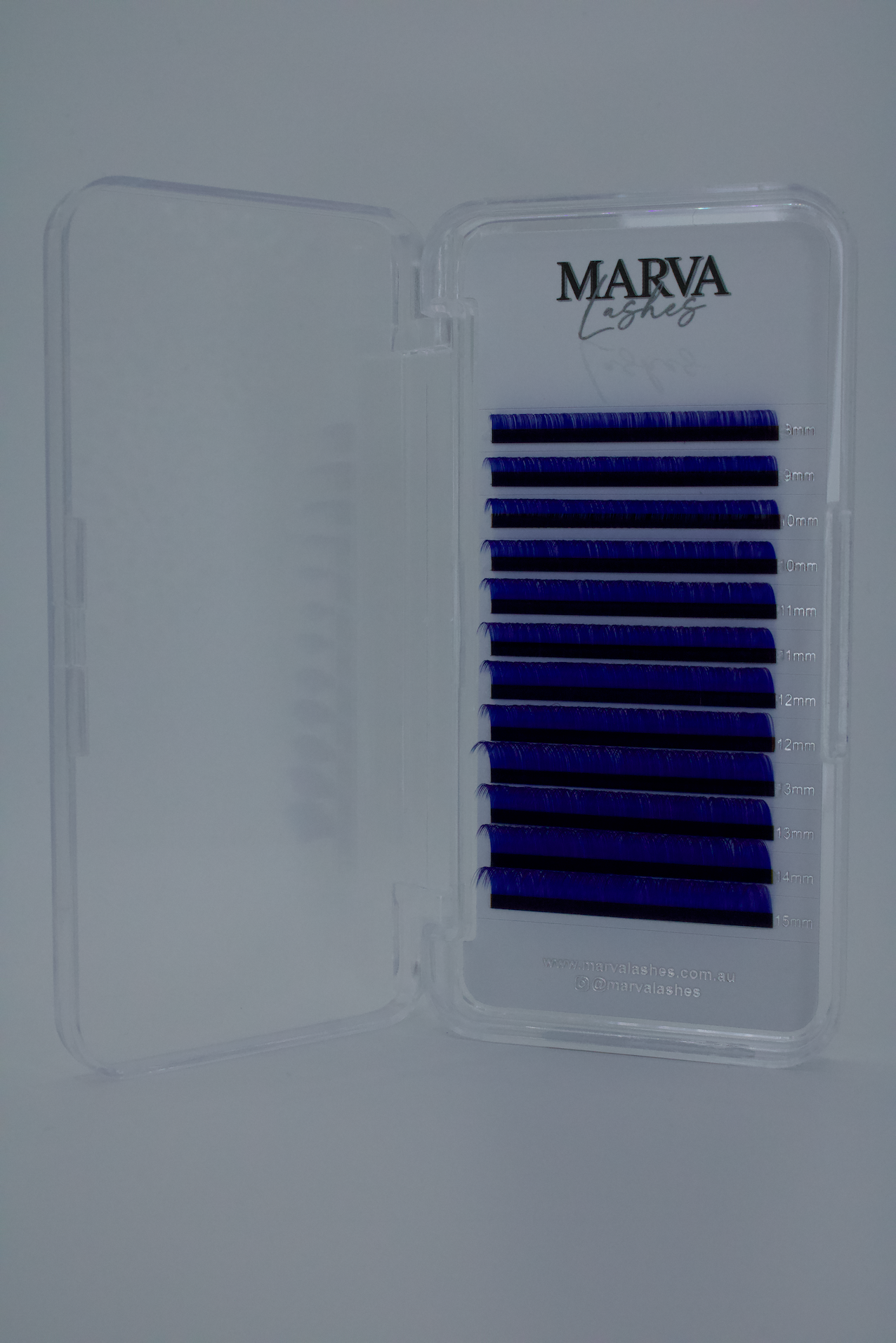 COLOURED VOLUME LASHES MIXED TRAY 0.05