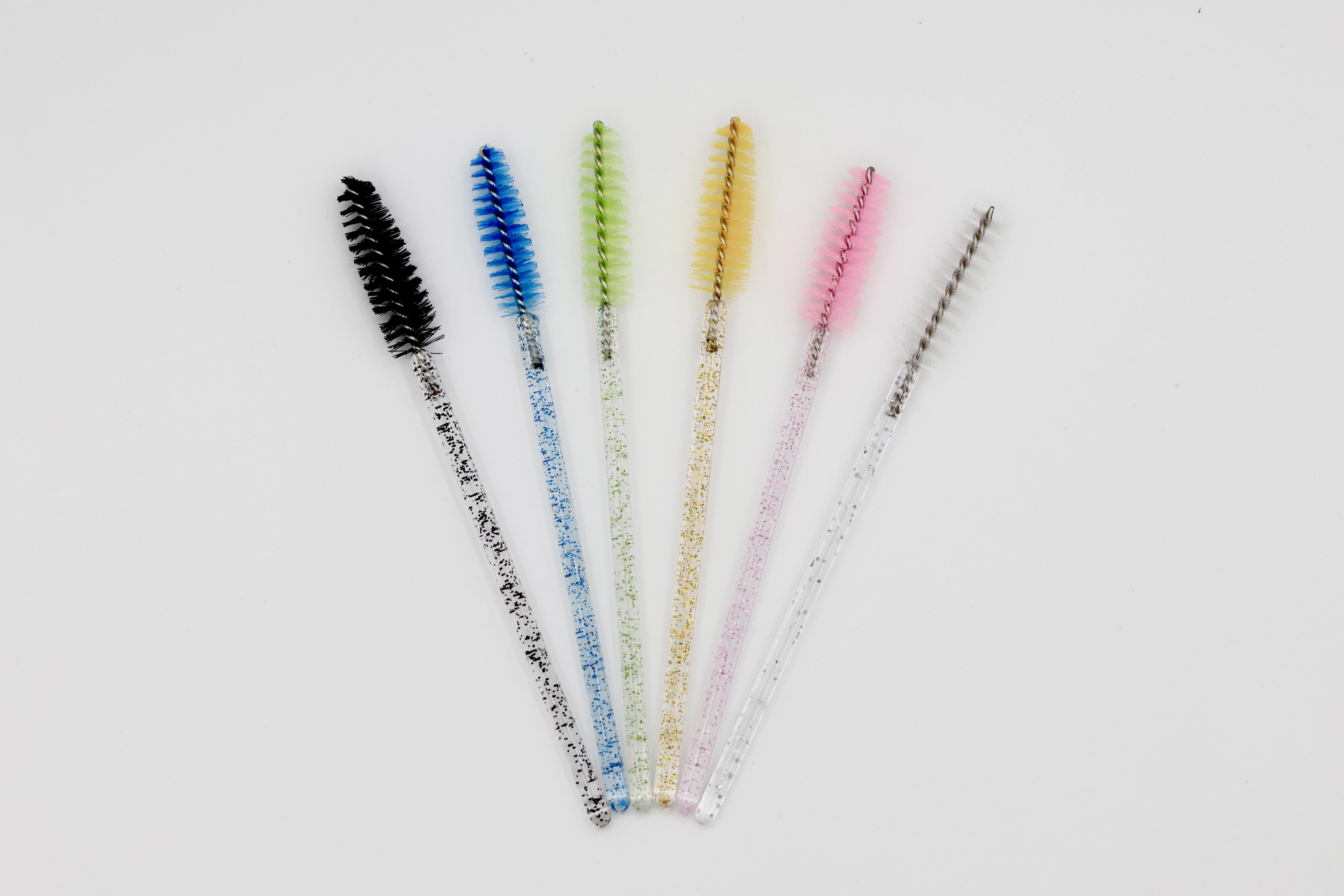 GLITTER DISPOSABLE LASH WANDS 50PK