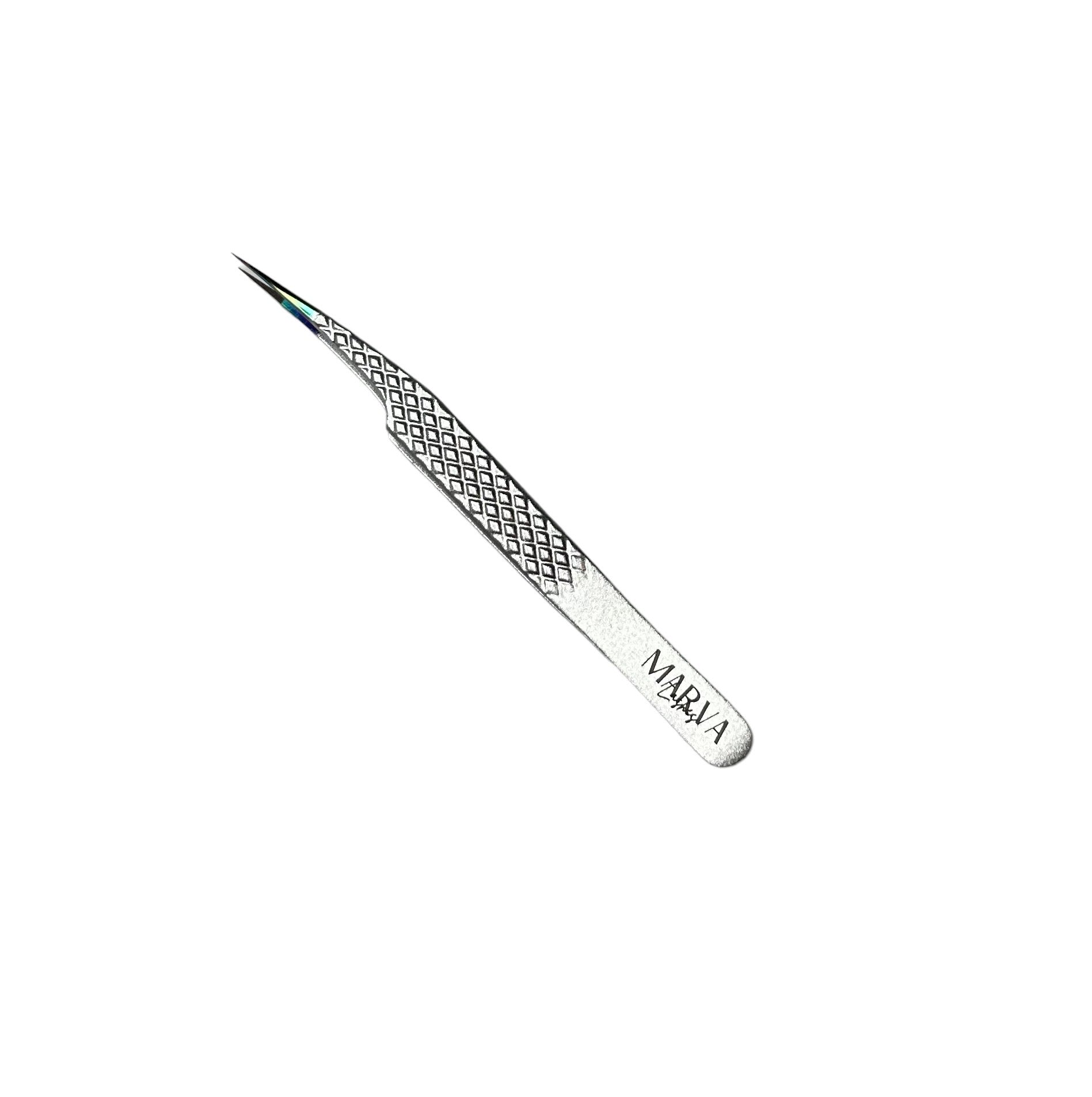 SPARKLY SILVER STRAIGHT TWEEZER