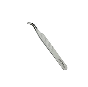 MATTE WHITE CURVE TWEEZER